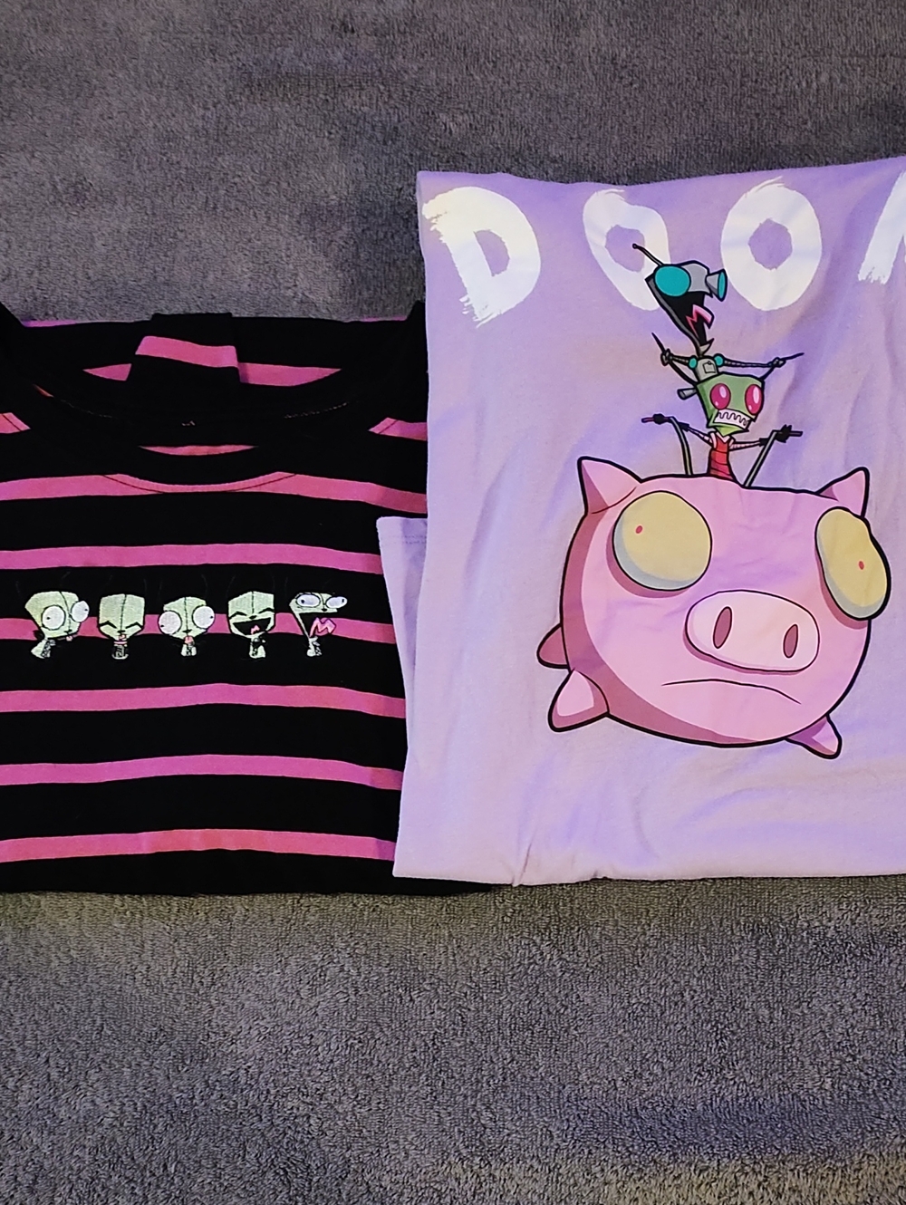 Torrid Women's Set Of 2 T Shirts. Invader Zim.